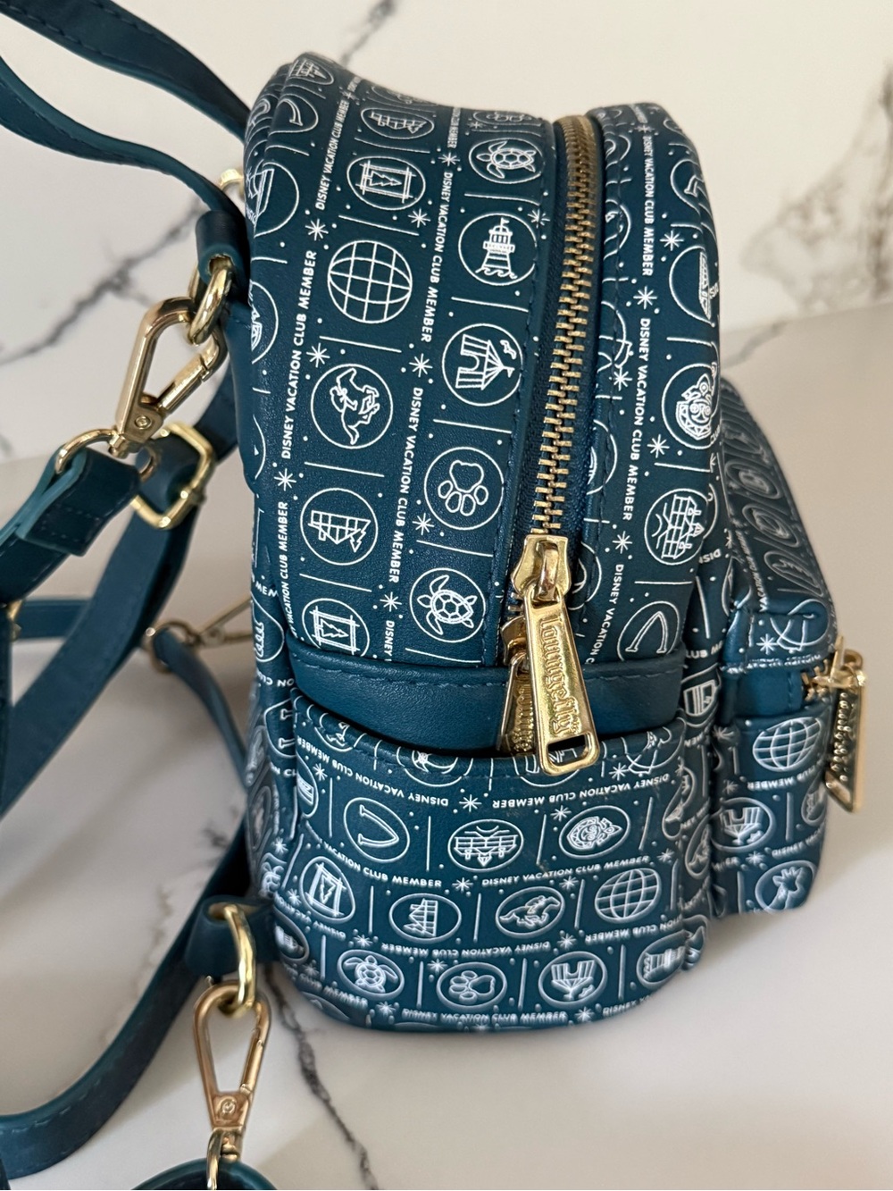 Disney Vacation Club DVC Member Exclusive Loungefly Mini Backpack DVC only rare View 6